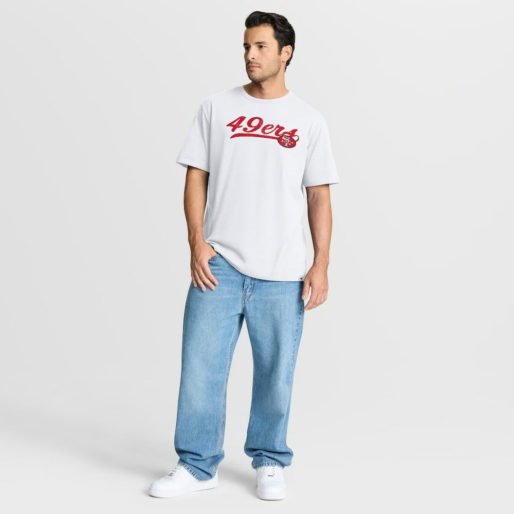 San Francisco 49ers Fluid Motion Legacy T-Shirt - White on sale