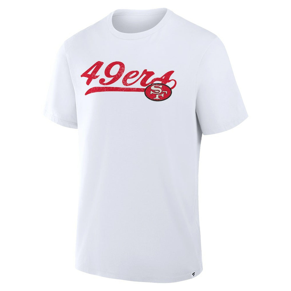 San Francisco 49ers Fluid Motion Legacy T-Shirt - White on sale
