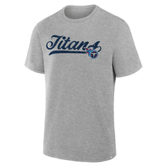 Tennessee Titans Fluid Motion Legacy T-Shirt - Heather Gray on sale