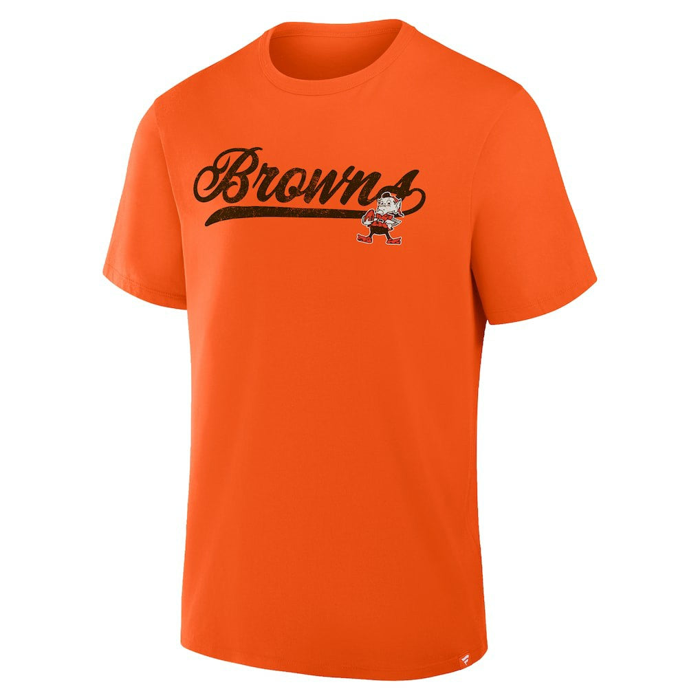 Cleveland Browns Fluid Motion Legacy T-Shirt - Orange outlet