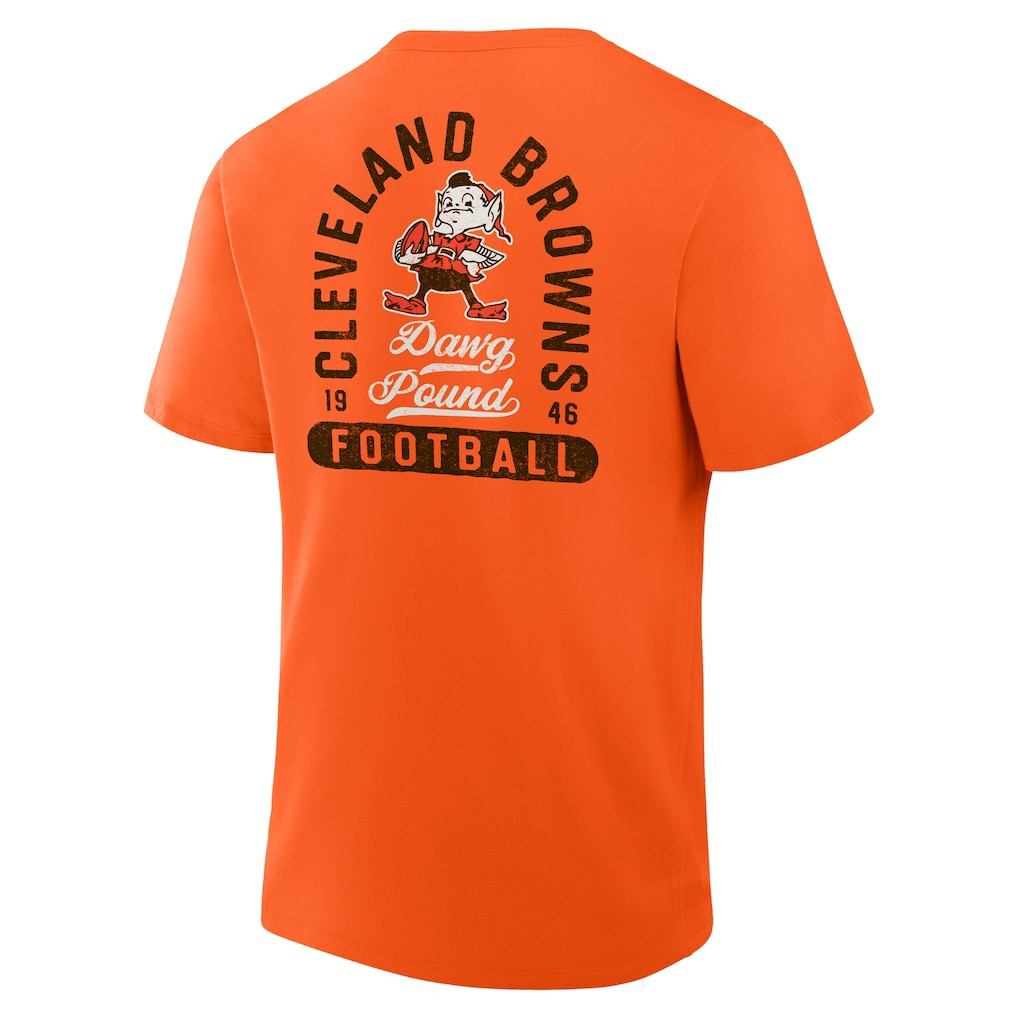 Cleveland Browns Fluid Motion Legacy T-Shirt - Orange outlet