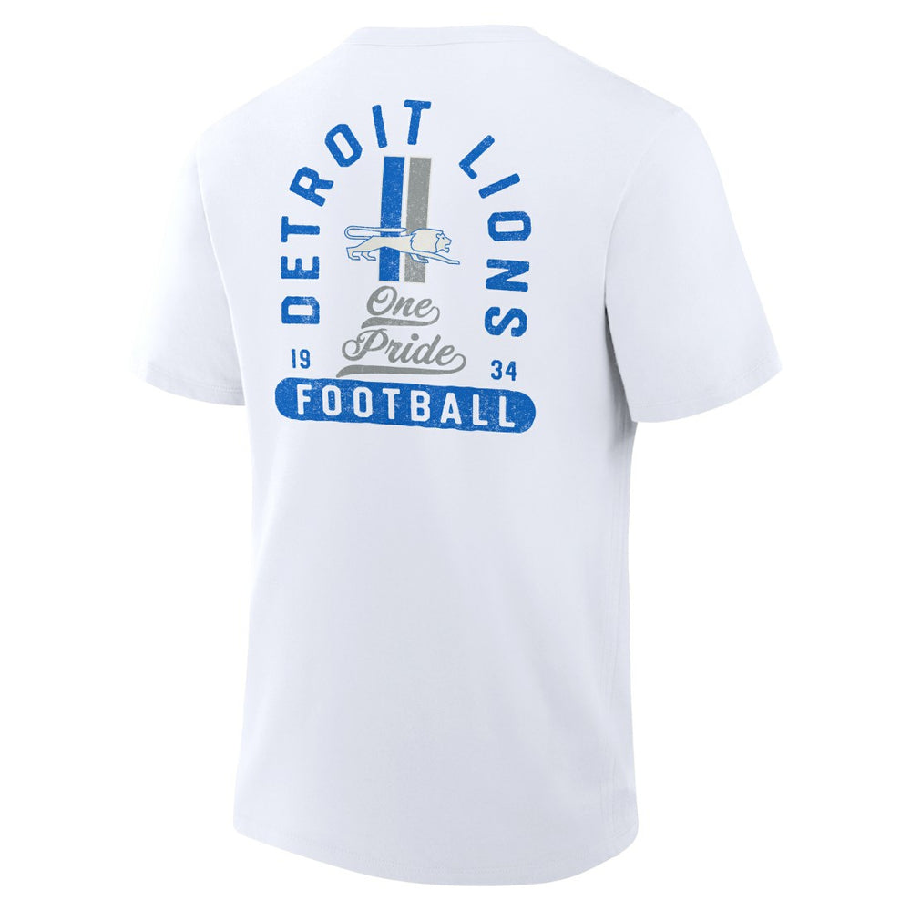 Detroit Lions Fluid Motion Legacy T-Shirt - White for sale