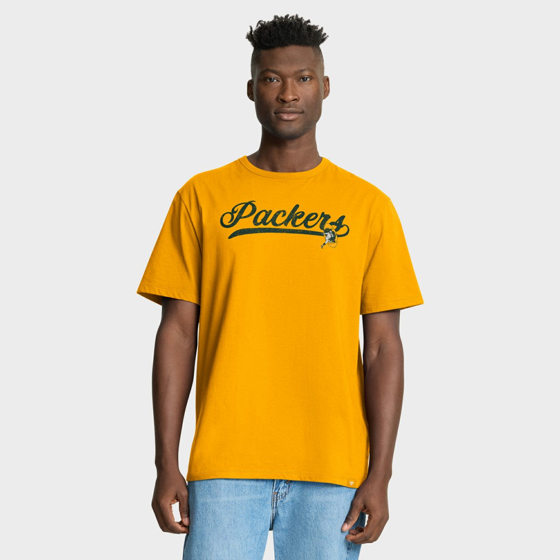 Green Bay Packers Fluid Motion Legacy T-Shirt - Gold outlet