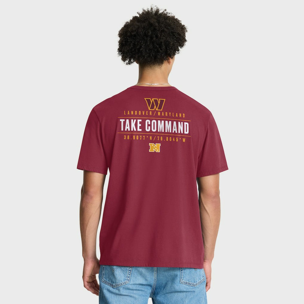 Washington Commanders Passing Pocket Legacy T-Shirt - Burgundy for sale