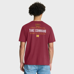 Washington Commanders Passing Pocket Legacy T-Shirt - Burgundy for sale