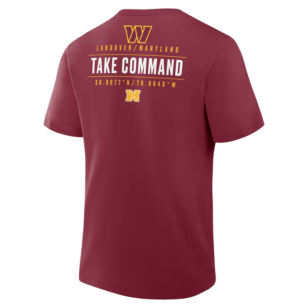 Washington Commanders Passing Pocket Legacy T-Shirt - Burgundy for sale