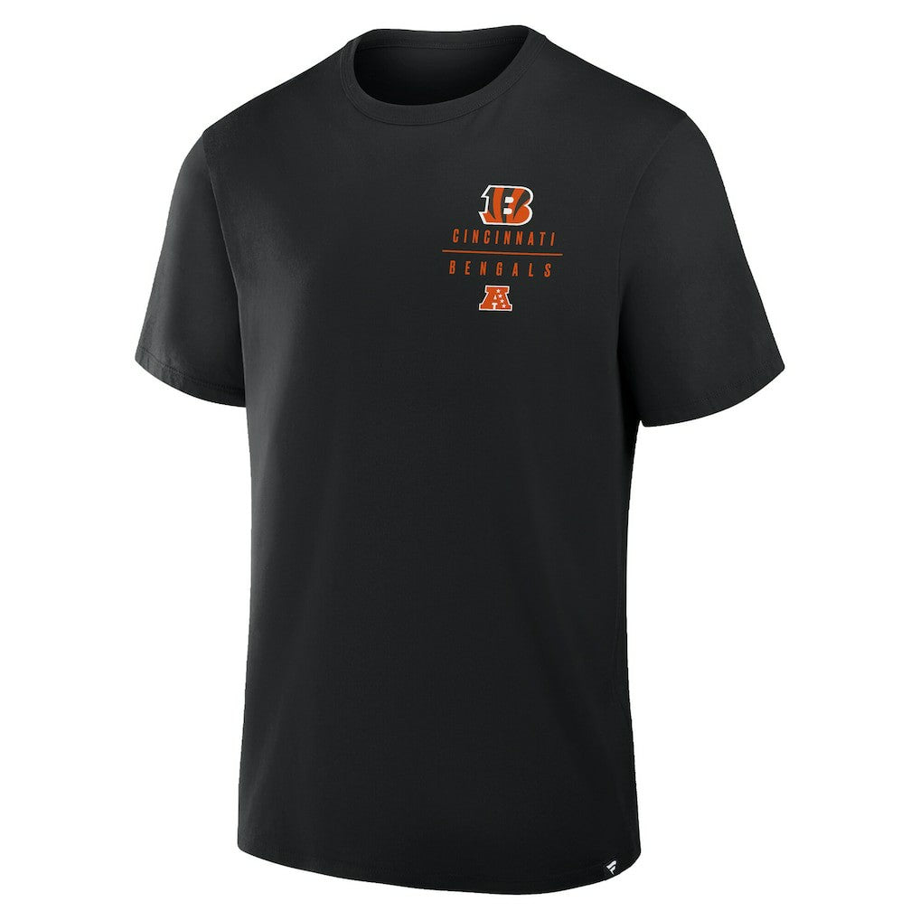 Cincinnati Bengals Passing Pocket Legacy T-Shirt - Black cheap