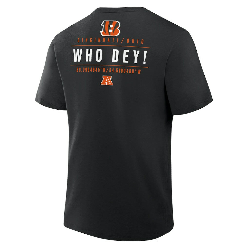 Cincinnati Bengals Passing Pocket Legacy T-Shirt - Black cheap