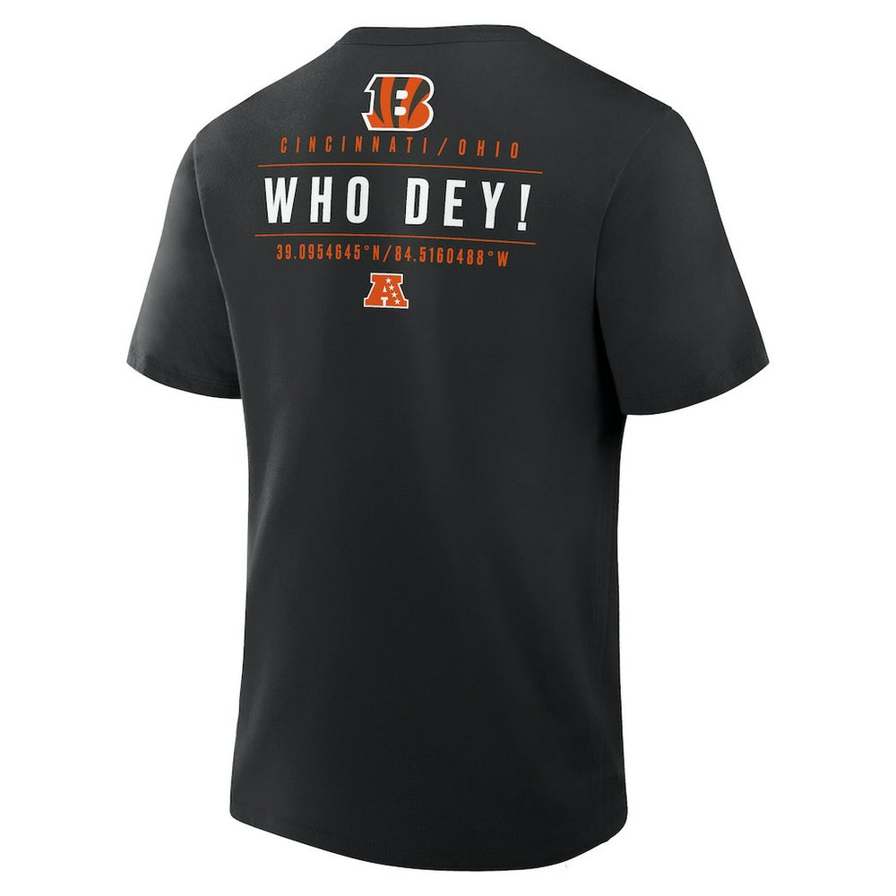 Cincinnati Bengals Passing Pocket Legacy T-Shirt - Black cheap