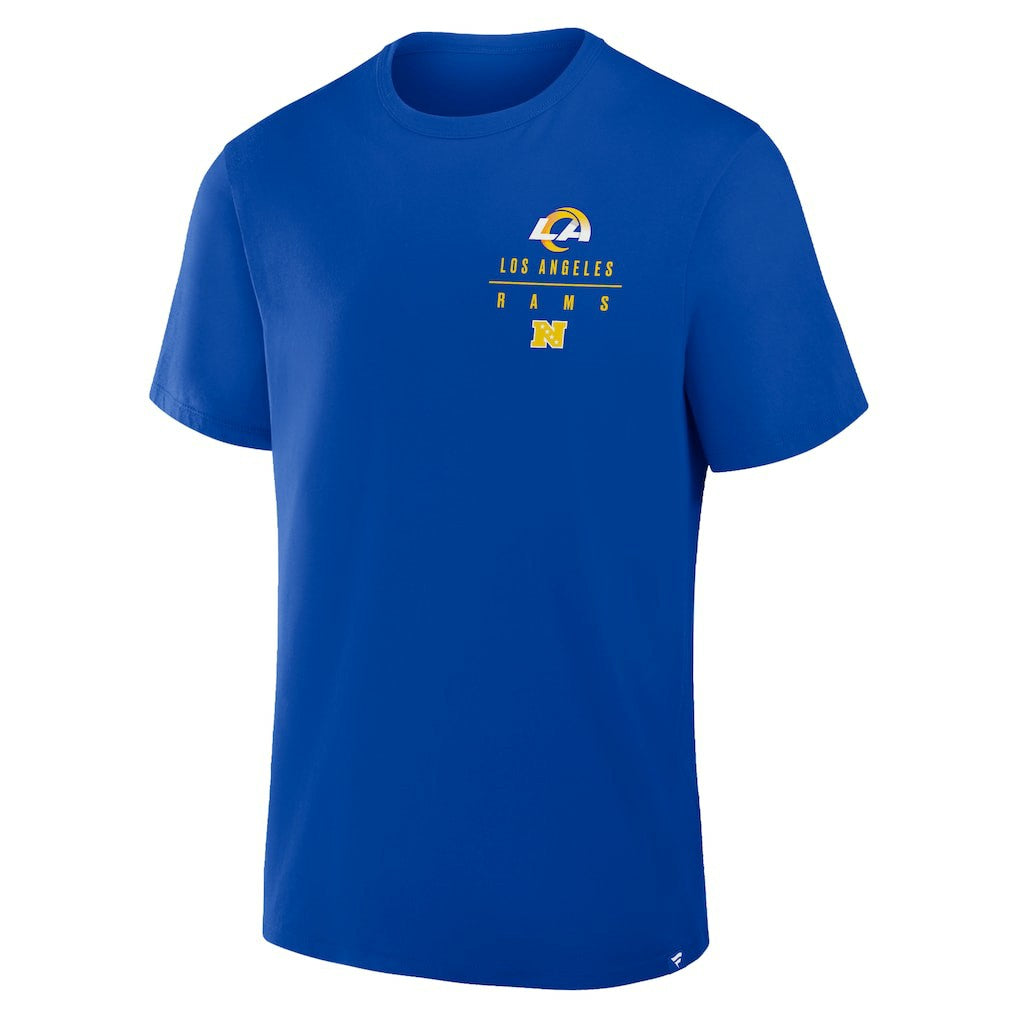 Los Angeles Rams Passing Pocket Legacy T-Shirt - Royal discount