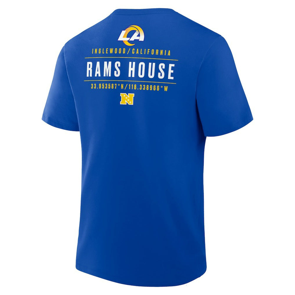 Los Angeles Rams Passing Pocket Legacy T-Shirt - Royal discount