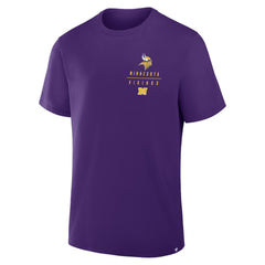 Minnesota Vikings Passing Pocket Legacy T-Shirt - Purple for sale