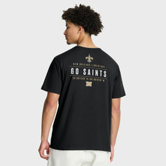 New Orleans Saints Passing Pocket Legacy T-Shirt - Black cheap
