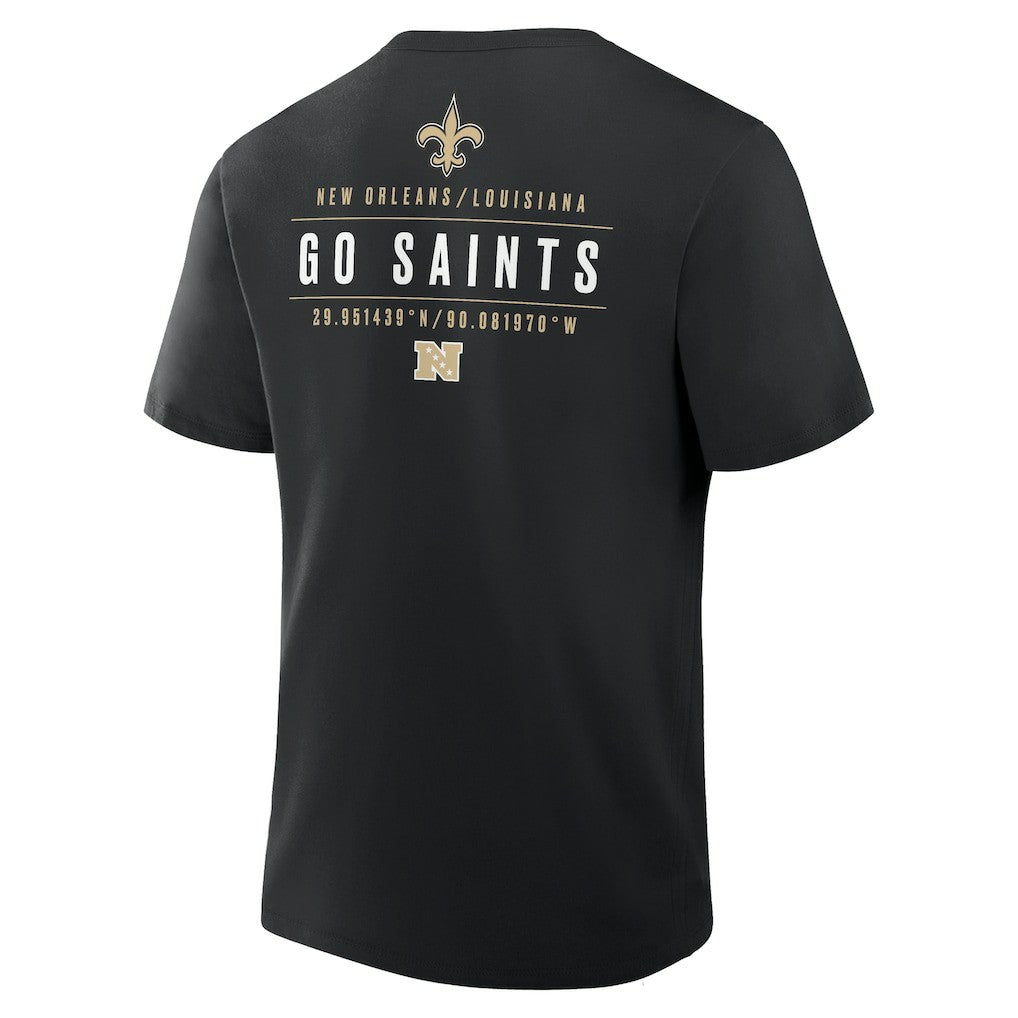 New Orleans Saints Passing Pocket Legacy T-Shirt - Black cheap