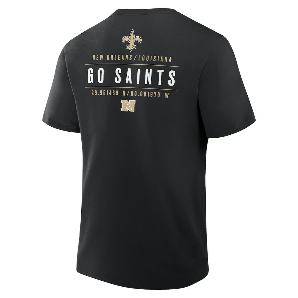 New Orleans Saints Passing Pocket Legacy T-Shirt - Black cheap