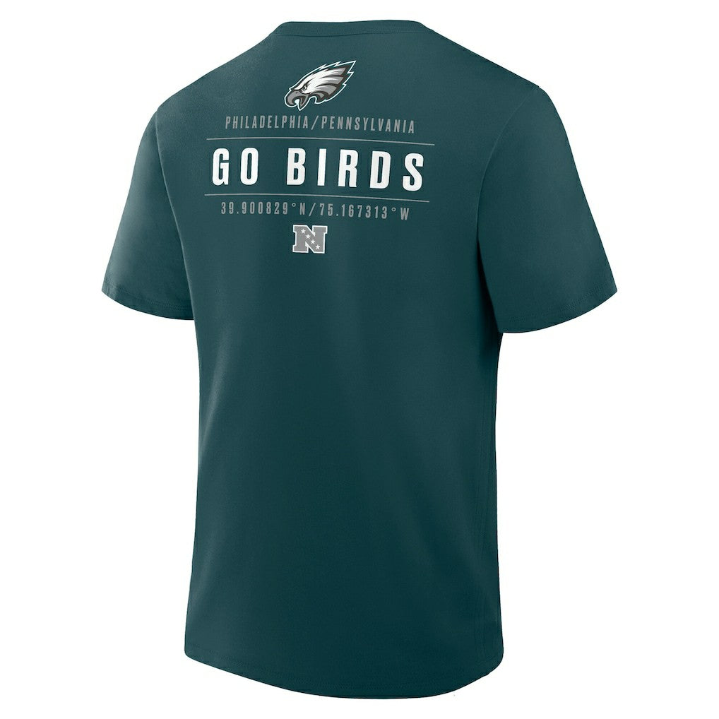 Philadelphia Eagles Passing Pocket Legacy T-Shirt - Midnight Green outlet