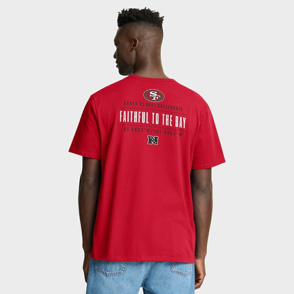 San Francisco 49ers Passing Pocket Legacy T-Shirt - Scarlet on sale