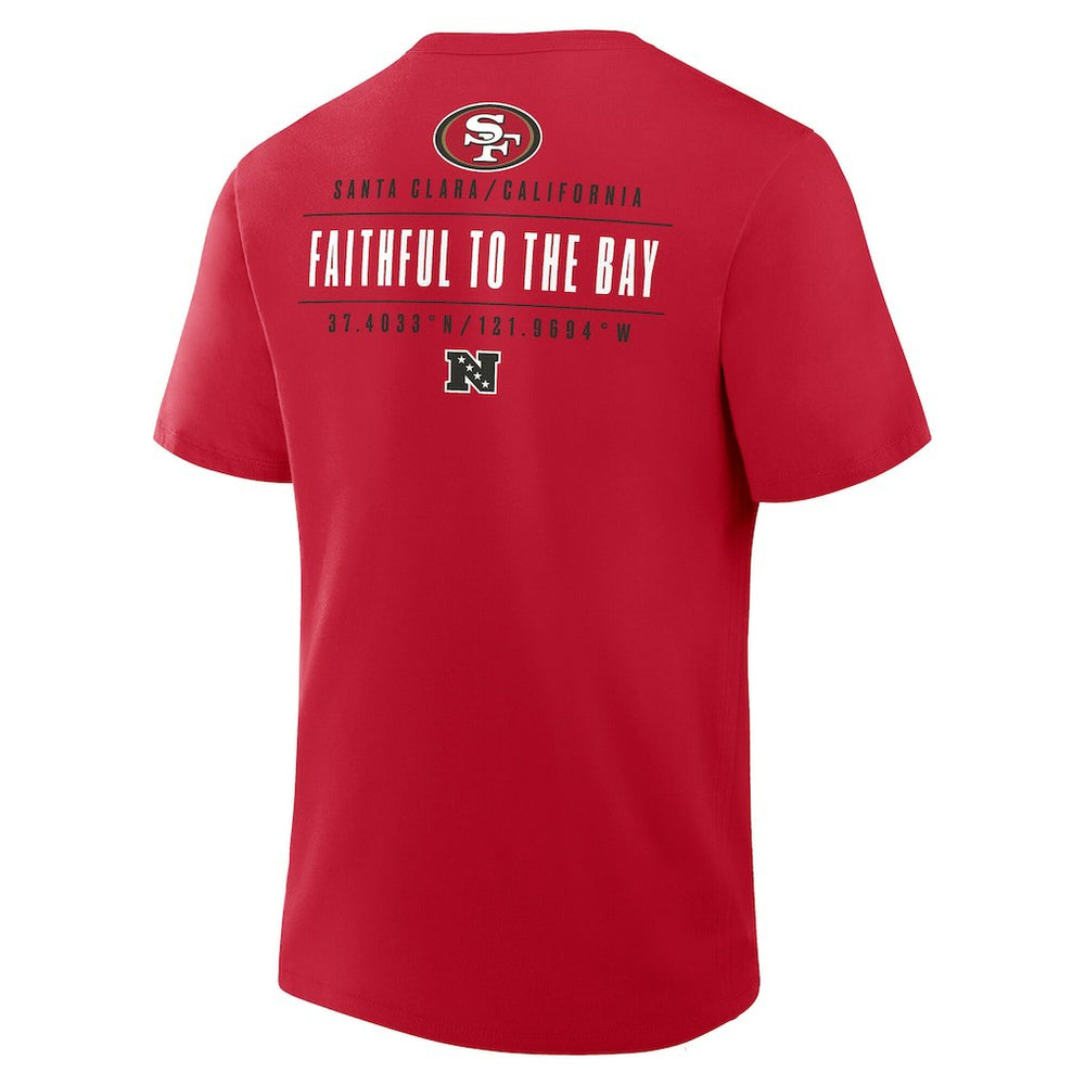 San Francisco 49ers Passing Pocket Legacy T-Shirt - Scarlet on sale