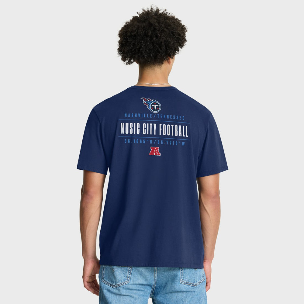 Tennessee Titans Passing Pocket Legacy T-Shirt - Navy outlet