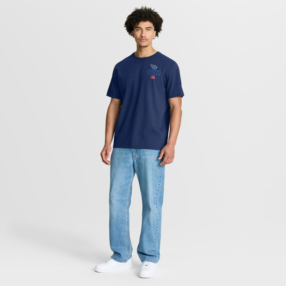 Tennessee Titans Passing Pocket Legacy T-Shirt - Navy outlet