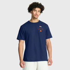 Denver Broncos Passing Pocket Legacy T-Shirt - Navy for sale