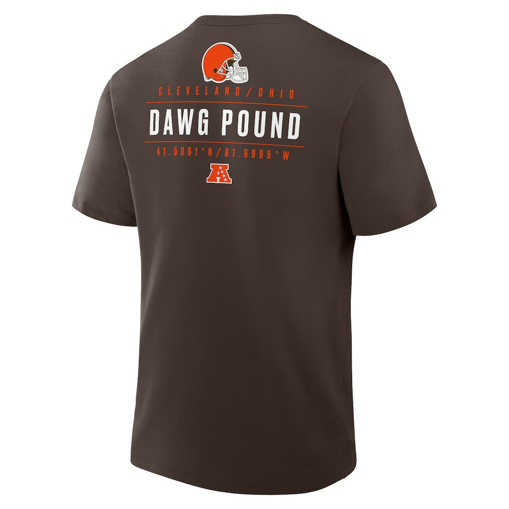 Cleveland Browns Passing Pocket Legacy T-Shirt - Brown online