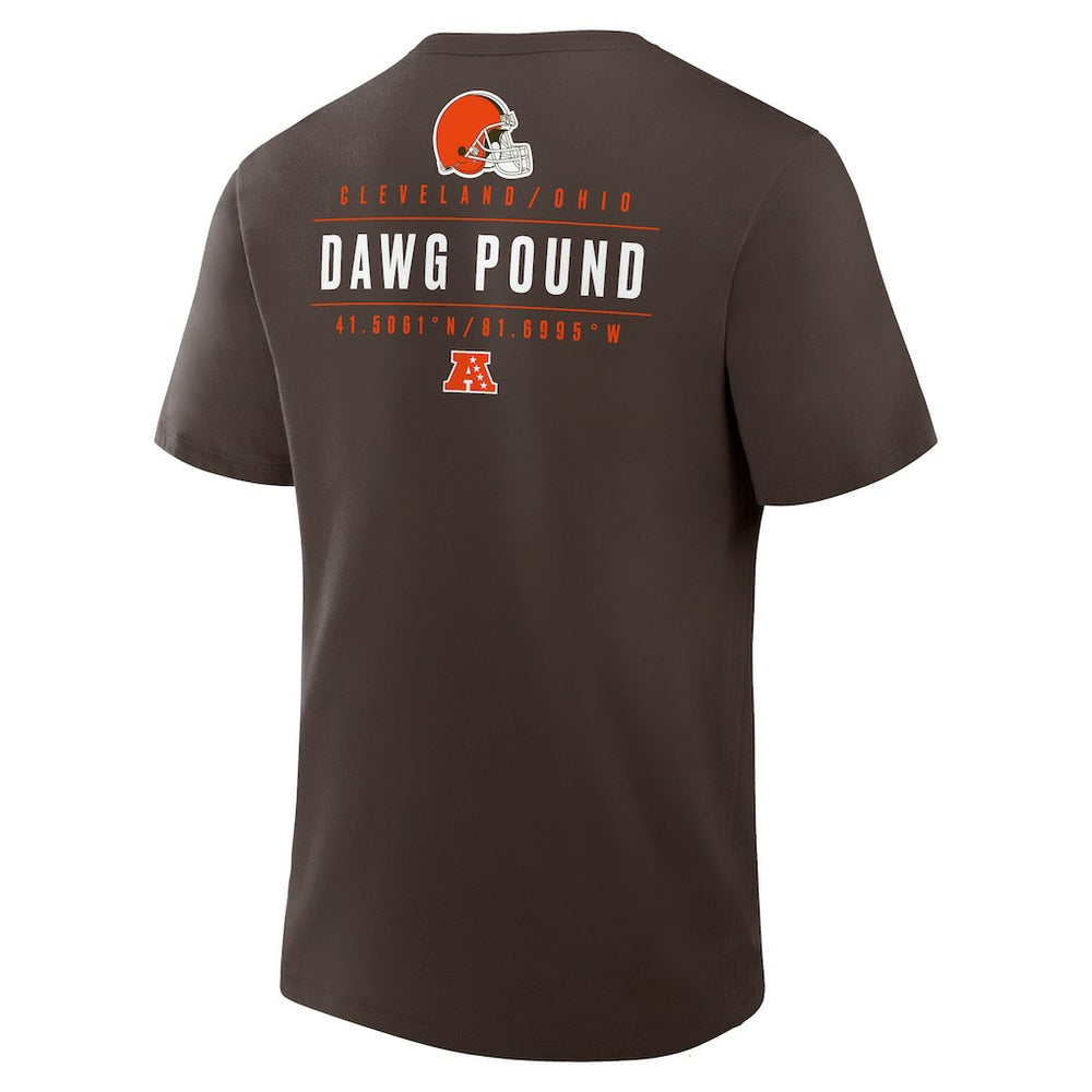 Cleveland Browns Passing Pocket Legacy T-Shirt - Brown online
