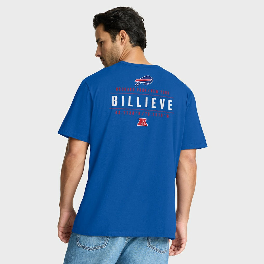 Buffalo Bills Passing Pocket Legacy T-Shirt - Royal for sale