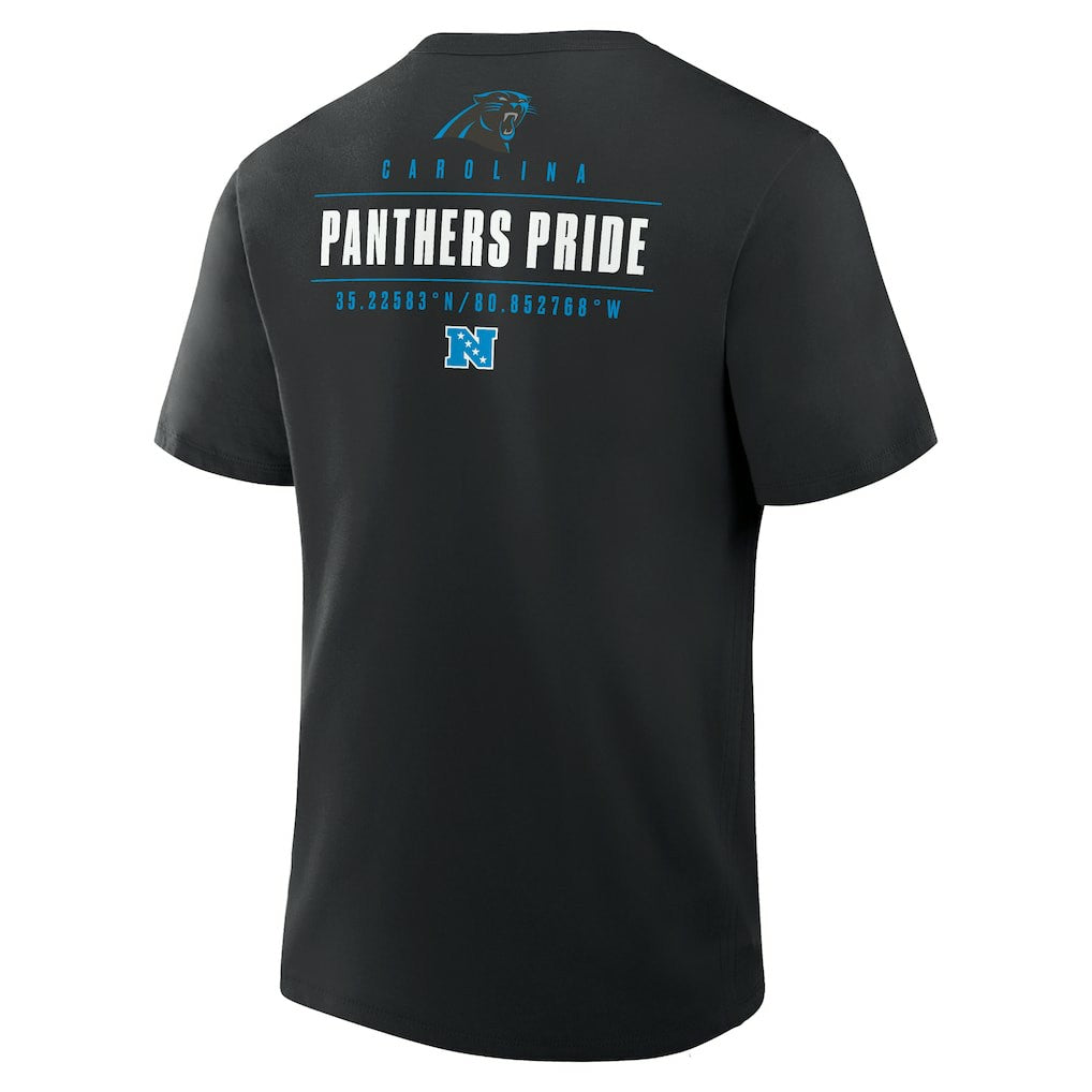 Carolina Panthers Passing Pocket Legacy T-Shirt - Black for sale