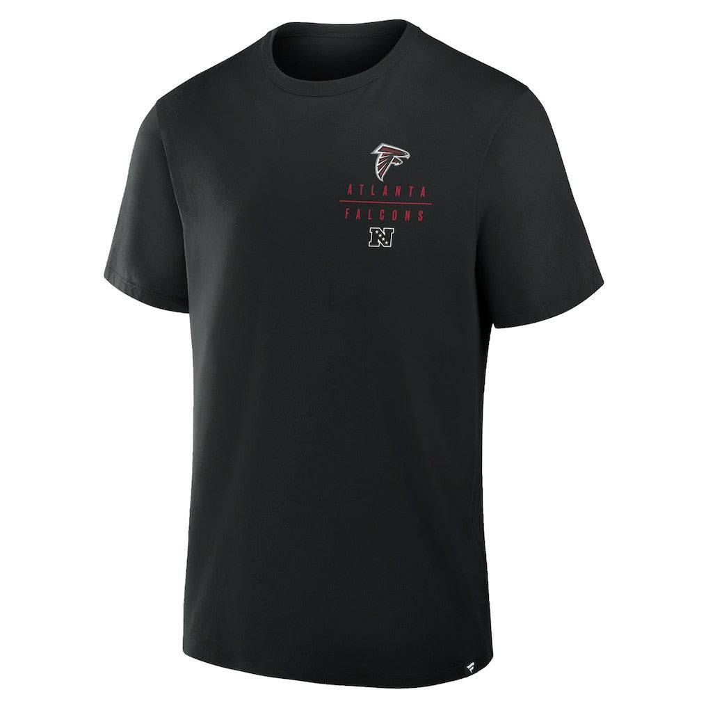 Atlanta Falcons Passing Pocket Legacy T-Shirt - Black for sale