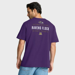 Baltimore Ravens Passing Pocket Legacy T-Shirt - Purple discount