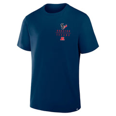 Houston Texans Passing Pocket Legacy T-Shirt - Navy discount