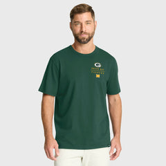 Green Bay Packers Passing Pocket Legacy T-Shirt - Green on sale