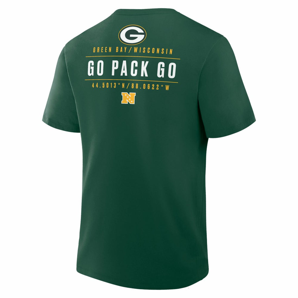 Green Bay Packers Passing Pocket Legacy T-Shirt - Green on sale