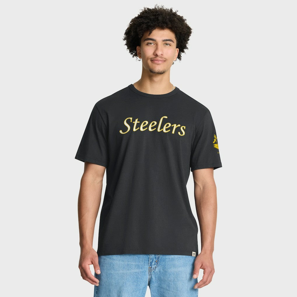 Pittsburgh Steelers Elevated Classic Legacy T-Shirt - Black discount