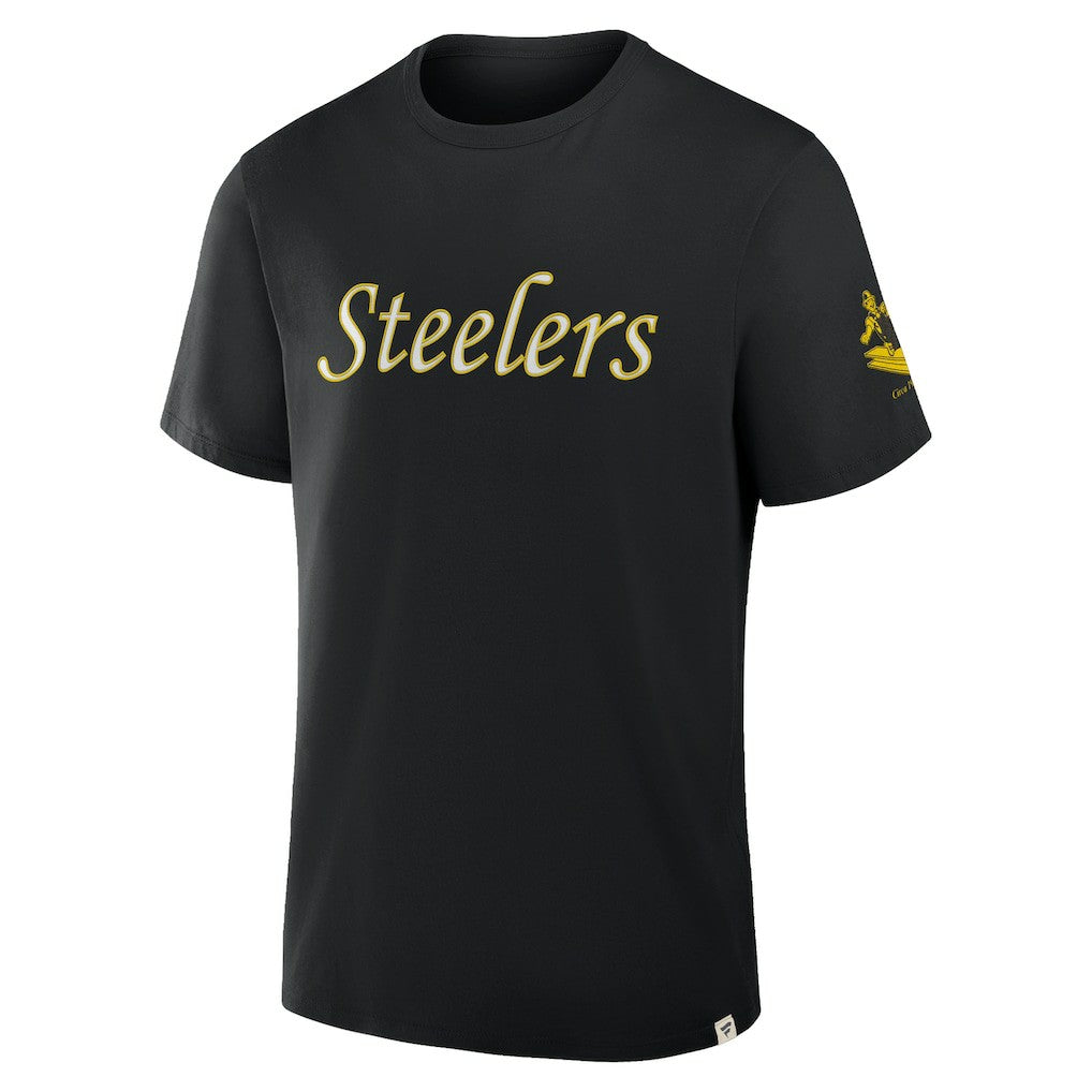 Pittsburgh Steelers Elevated Classic Legacy T-Shirt - Black discount