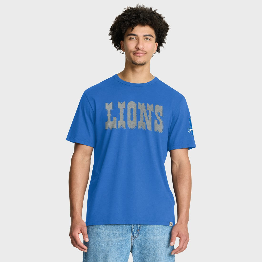 Detroit Lions Elevated Classic Legacy T-Shirt - Blue outlet