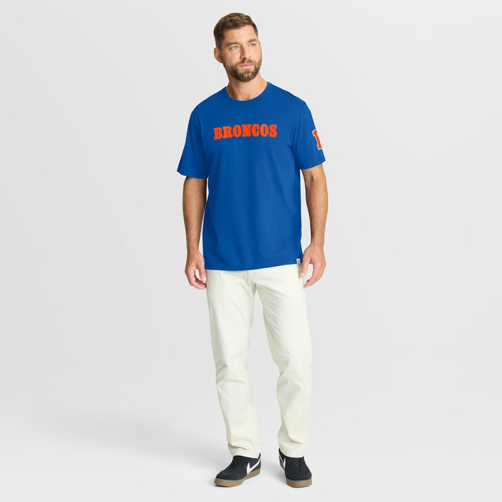 Denver Broncos Elevated Classic Legacy T-Shirt - Royal cheap