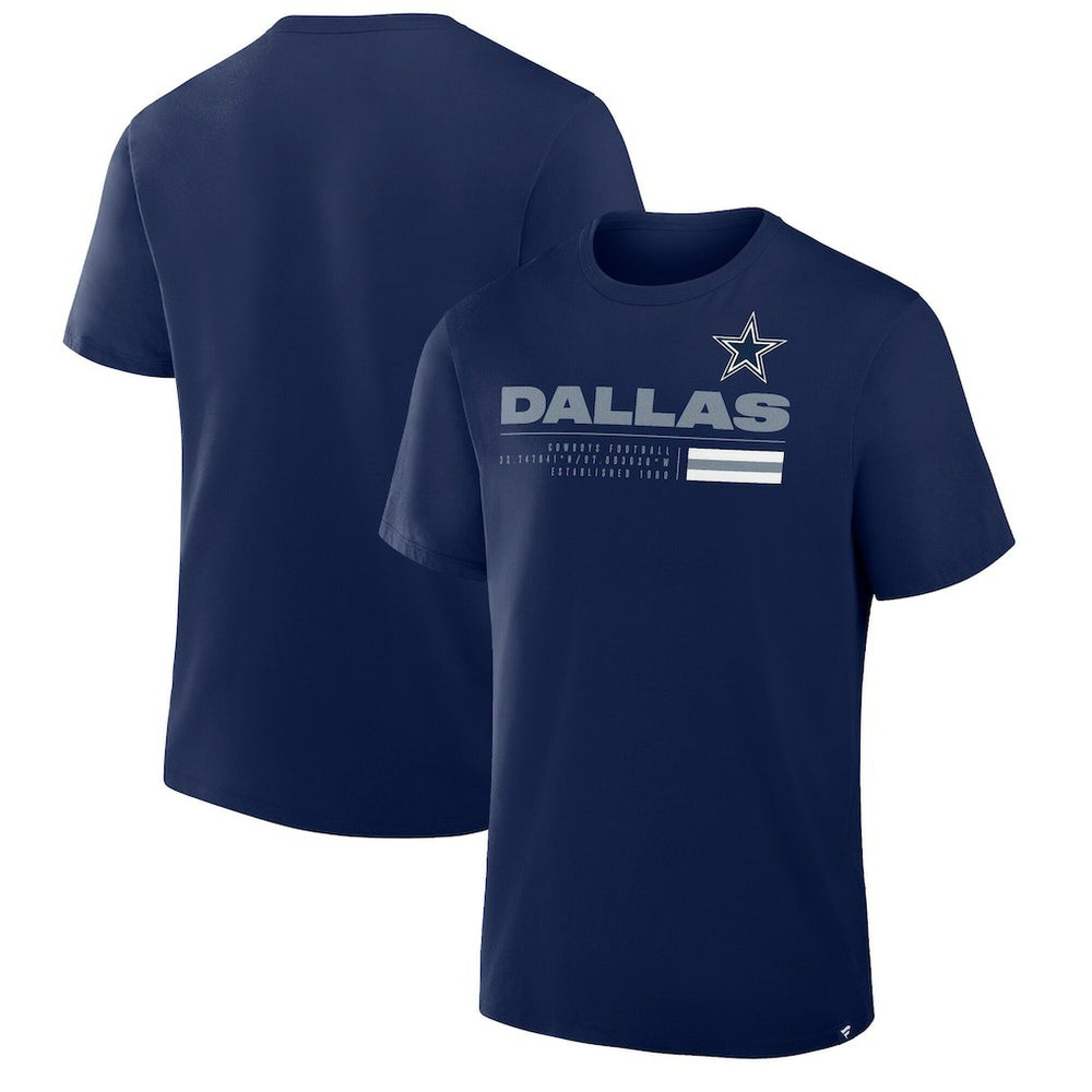 Dallas Cowboys Chop Block Legacy T-Shirt - Navy discount