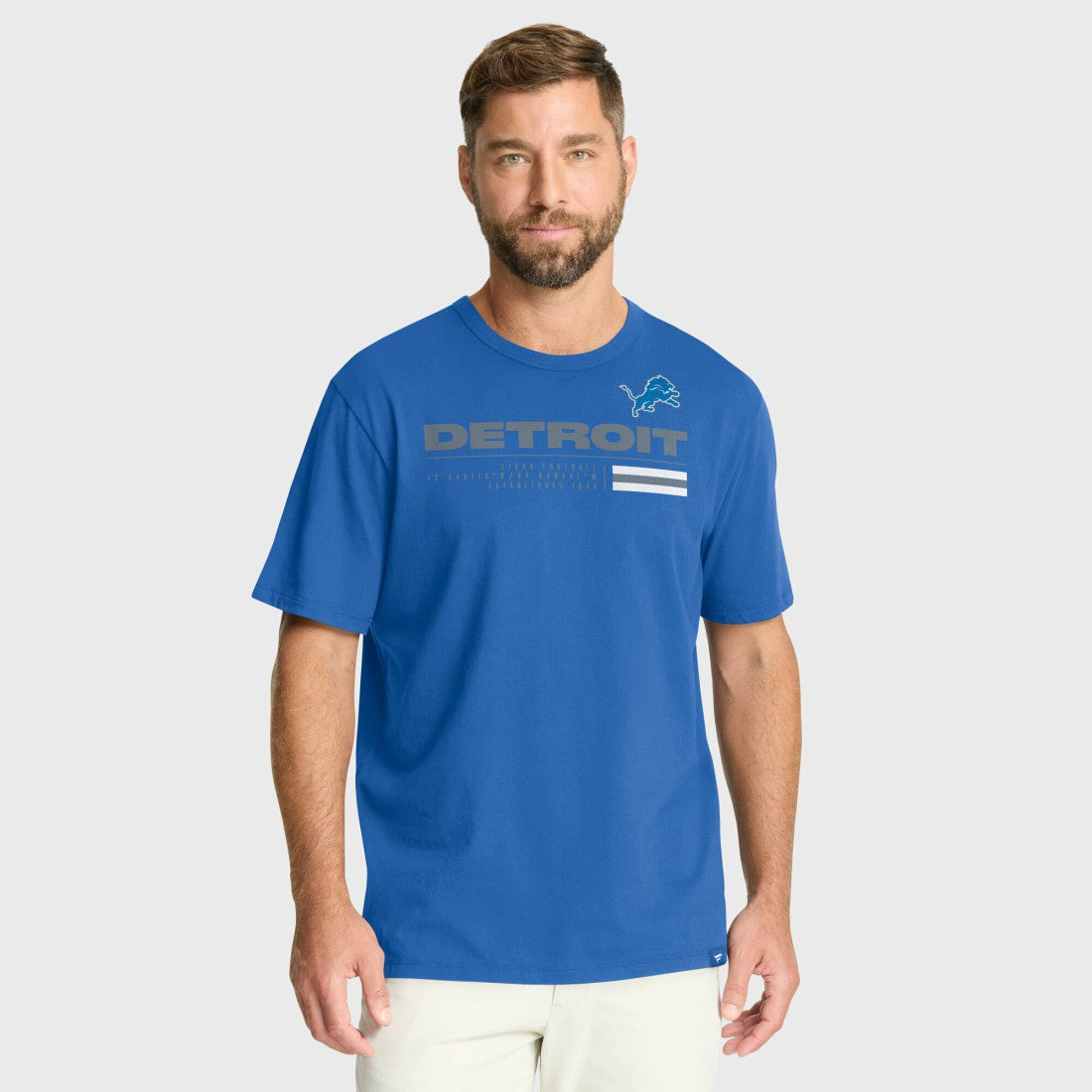 Detroit Lions Chop Block Legacy T-Shirt - Blue outlet