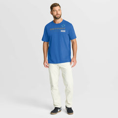 Detroit Lions Chop Block Legacy T-Shirt - Blue outlet