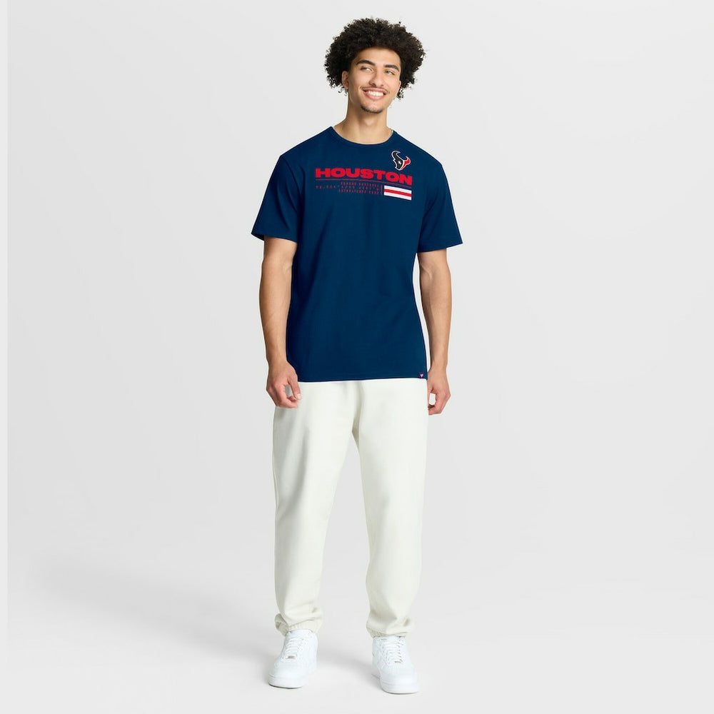 Houston Texans Chop Block Legacy T-Shirt - Navy for sale