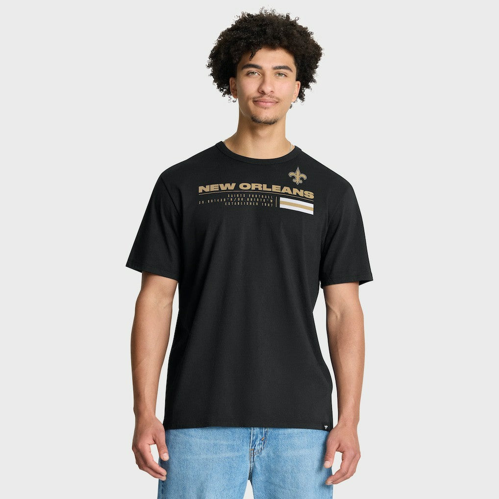 New Orleans Saints Chop Block Legacy T-Shirt - Black online