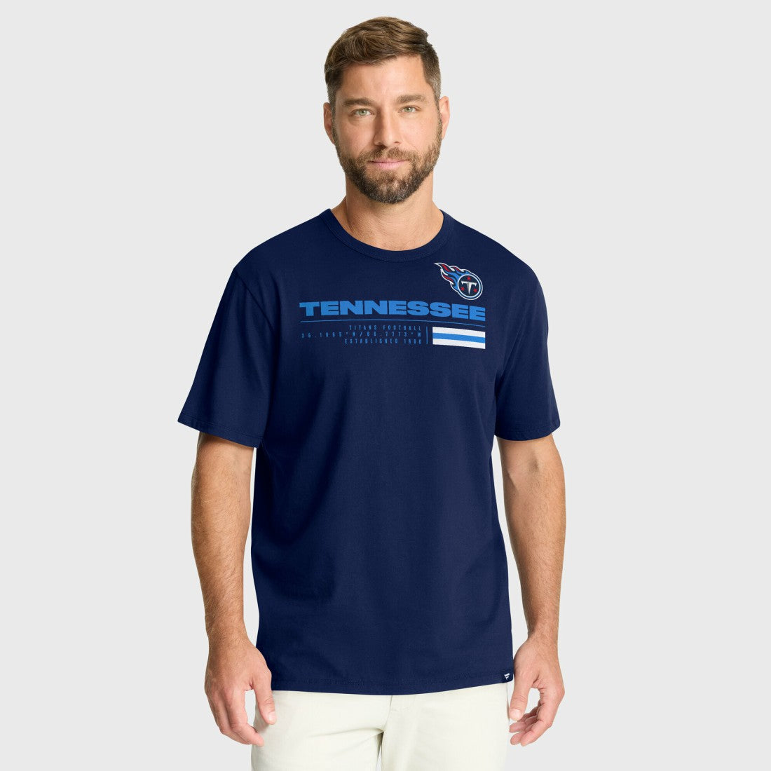 Tennessee Titans Chop Block Legacy T-Shirt - Navy on sale