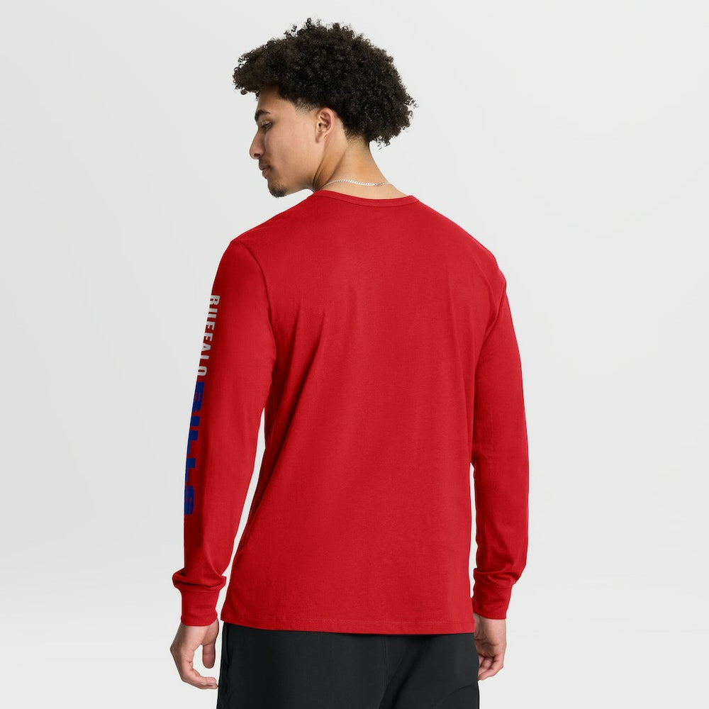 Buffalo Bills Clock Management Legacy Long Sleeve T-Shirt - Red sale