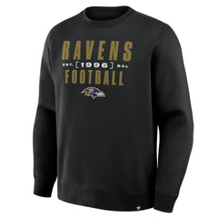 Baltimore Ravens Powerful Throw Legacy Pullover Sweatshirt - Black on sale