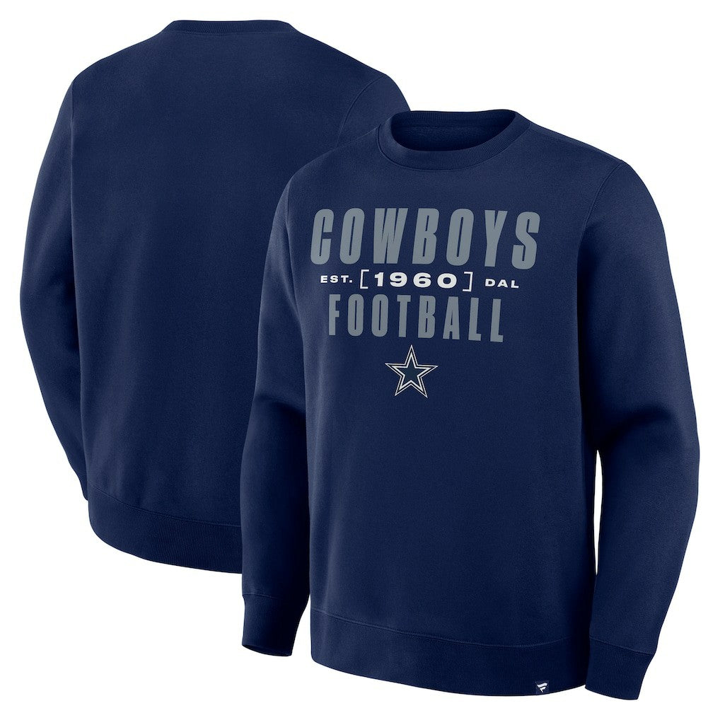 Dallas Cowboys Powerful Throw Legacy Sweatshirt - Navy cheap