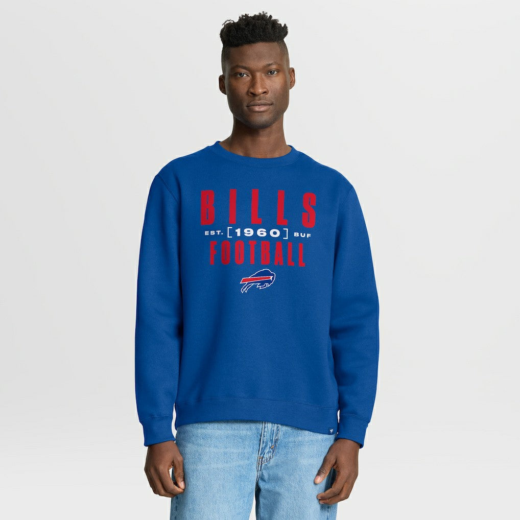 Buffalo Bills Powerful Throw Legacy Pullover Sweatshirt - Royal for sale