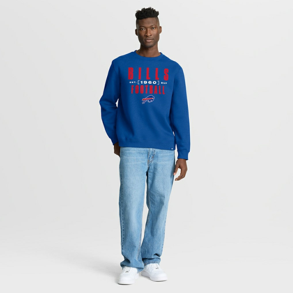Buffalo Bills Powerful Throw Legacy Pullover Sweatshirt - Royal for sale