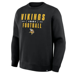 Minnesota Vikings Powerful Throw Legacy Pullover Sweatshirt - Black outlet